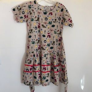 Gorgeous animal forest fireflies dress size 12